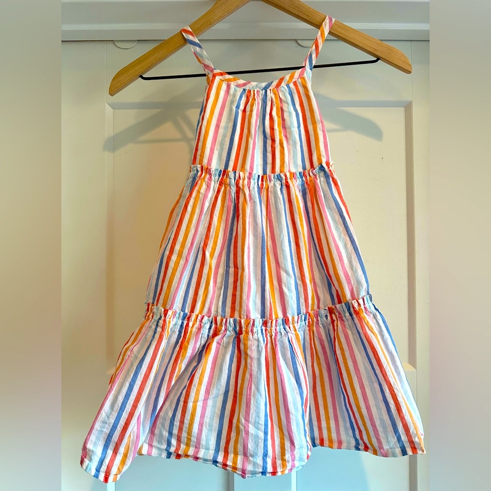 Cynthia Rowley Girls Multi-Stripe Dress (6)